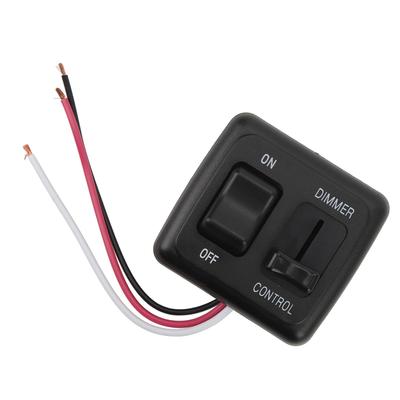 Yctze 12V DC Stmievateľný prepínač pre LED, halogénové, žiarovkové a RV/nákladné pásy