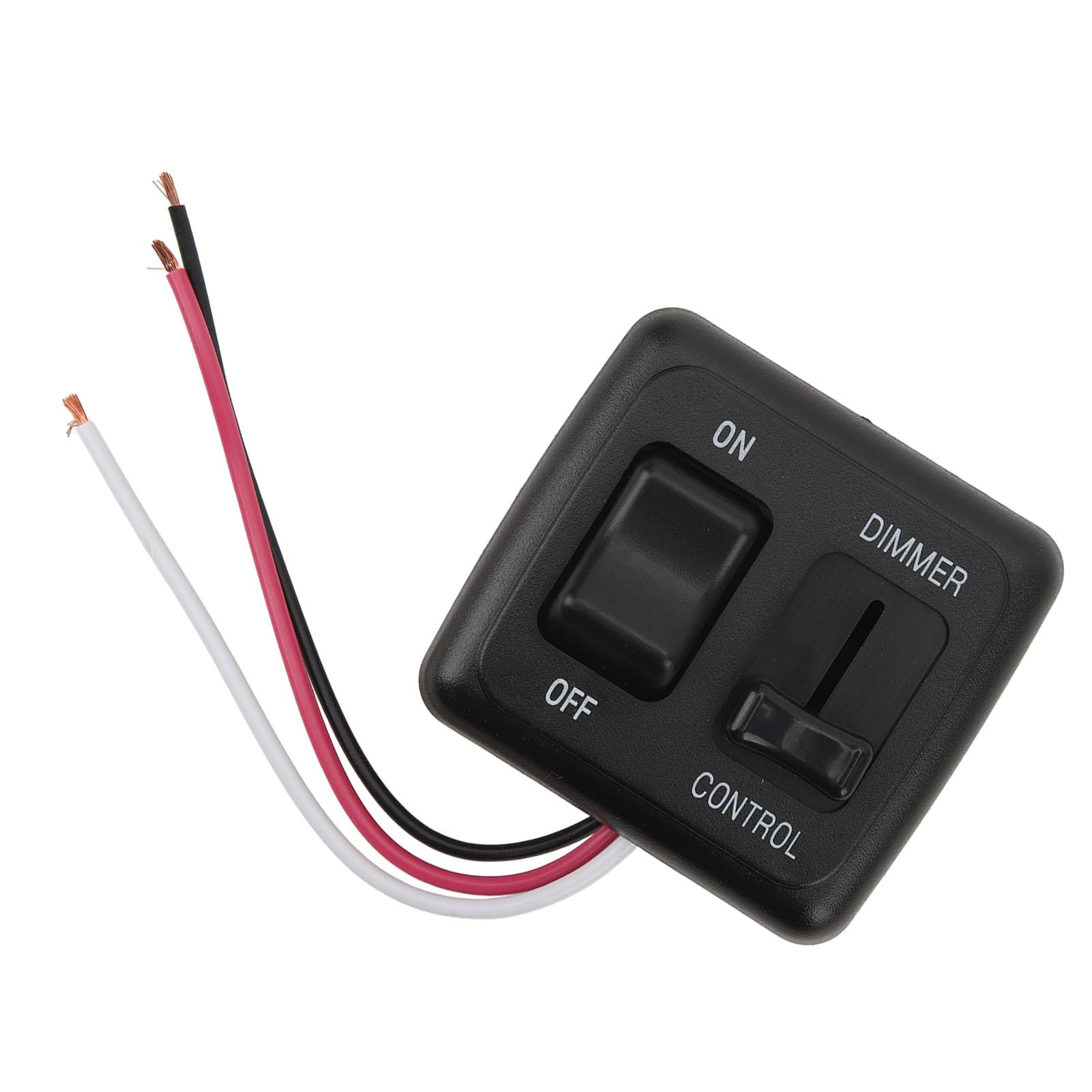 

Yctze 12V DC Dimmable Toggle Switch for LED, Halogen, Incandescent, and RV/Truck Strips