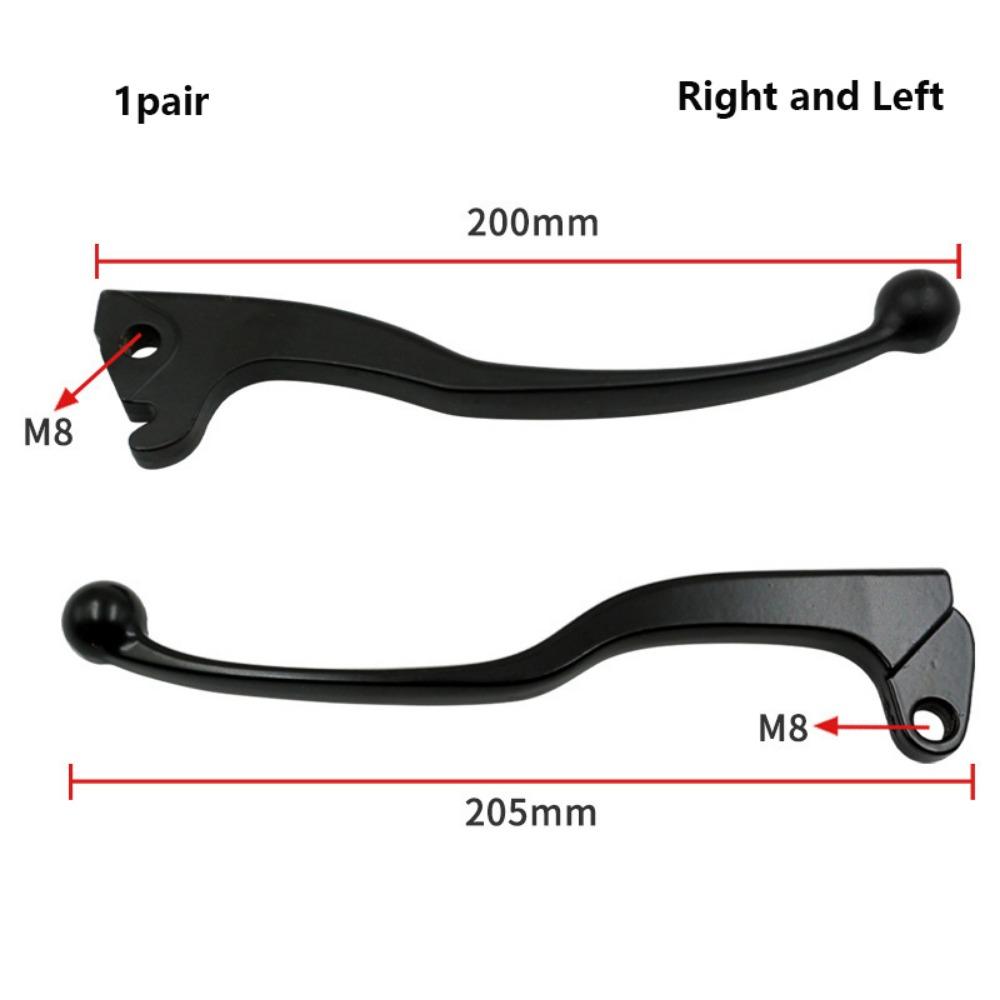 Black Brake Clutch Levers Off-road Vehicle Modification For YBR 125 2005-2015 YBR125 125CC