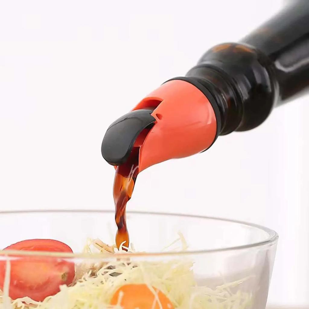 1PC automatic opening and closing bottle cap, oil nozzle, oil bottle cap, soy sauce bottle head, oil nozzle, opening bottle mout