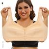 A-G Cup 34-50 Super Large Size Bra Popular In Europe and America, Large Cup Front Buckle Lace Underwear