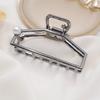 Unique Fashion Hair Accessories Ladies Geometric Metal Korean Hair Claw Clip