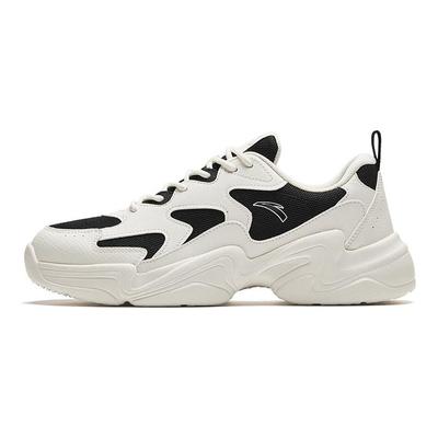 Comfortable Versatile Wear-Resistant Shock-Absorbing Low-Top Casual Shoes Men Sneaker Black White 912348822-2