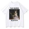 Funny Yas Queen Rat Graphic Womens Harajuku Short Sleeve Casual Womens Tshirt Clothing Street Tops Aesthetic Clothes Y2k Top