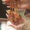 Egg Pendant Jewelry Retro Necklace Medieval Style Easter with Love