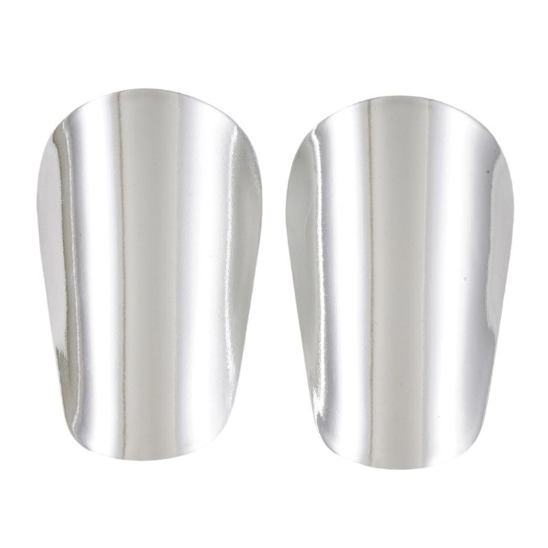 

Football Shin Pad Shin Guards Athletic Breathable Soccer Leg Guards Perfect for Football Soccer Hockey with Foam Padding S серебряный
