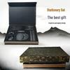 Wei Zhuang Calligraphy Gift Set: Brushes, Ink, Paper, Inkstone & Seal