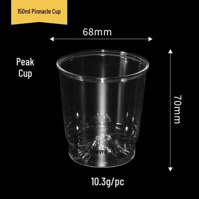ZISIZ 150ml Disposable Plastic Cups