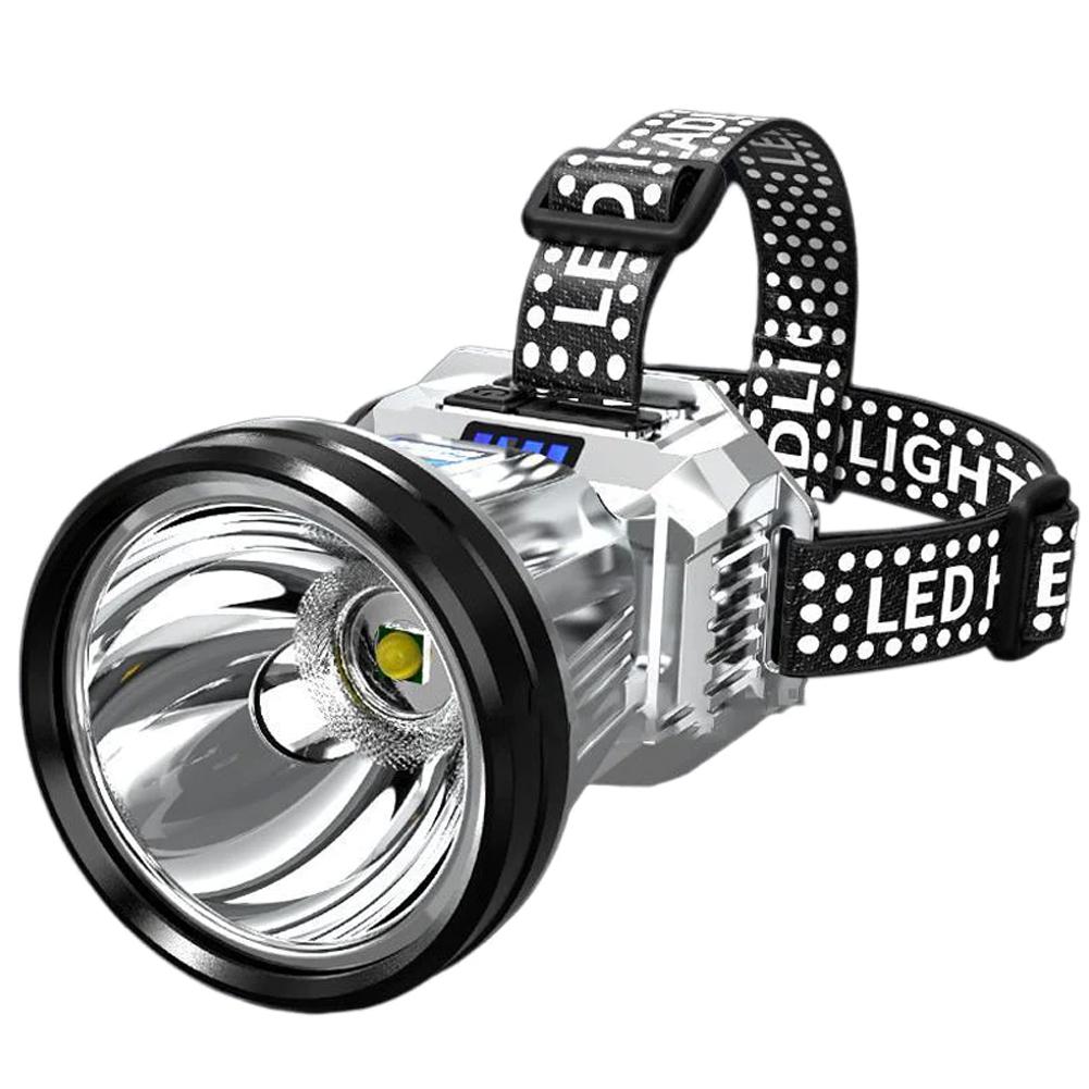 Rechargeable High Power Headlamp Portable LED Head Flashlight For Camping