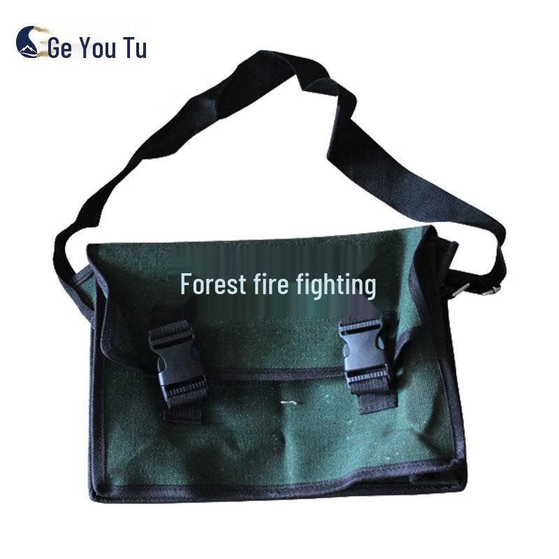 Forest Fire Emergency Canvas Shoulder Bag