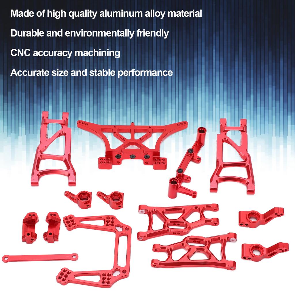 1Celsius10 RC Metal Upgrade Accessories for RC Front Rear Suspension Arm Steering Cup Kit for SLASH 2