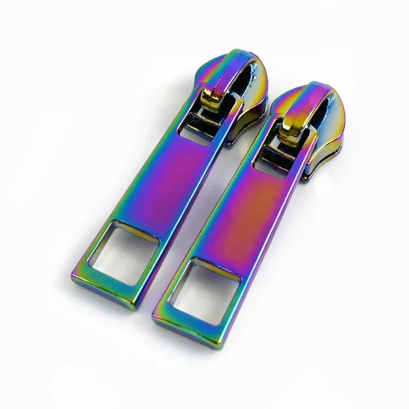 5-30Pcs Meetee 5# Nylon Zipper Puller Down Jackets Bags Zippers Sliders Garment Zips Head Repair Kits DIY Sewing Accessories