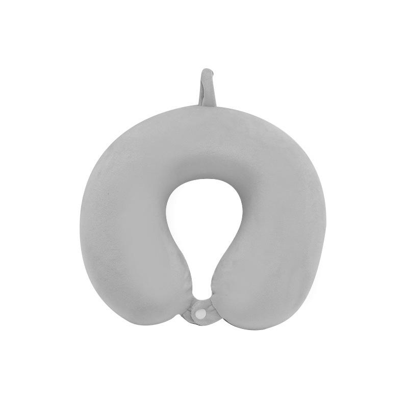 Memory Foam U-Shaped Pillow - Office, Travel Neck Support & Backrest