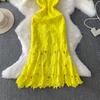 Summer Women Elegant Luxury Embroidery Flower Lace Slim Bodycon Long Maxi Party Fishtail Dresses for Girl Graduation