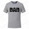 Dad Guns T-Shirt for Men Short Sleeve Tes Father's Day Gift Gun Lover Graphic Tops Harajuku Streetwear Oversized Male Clothing