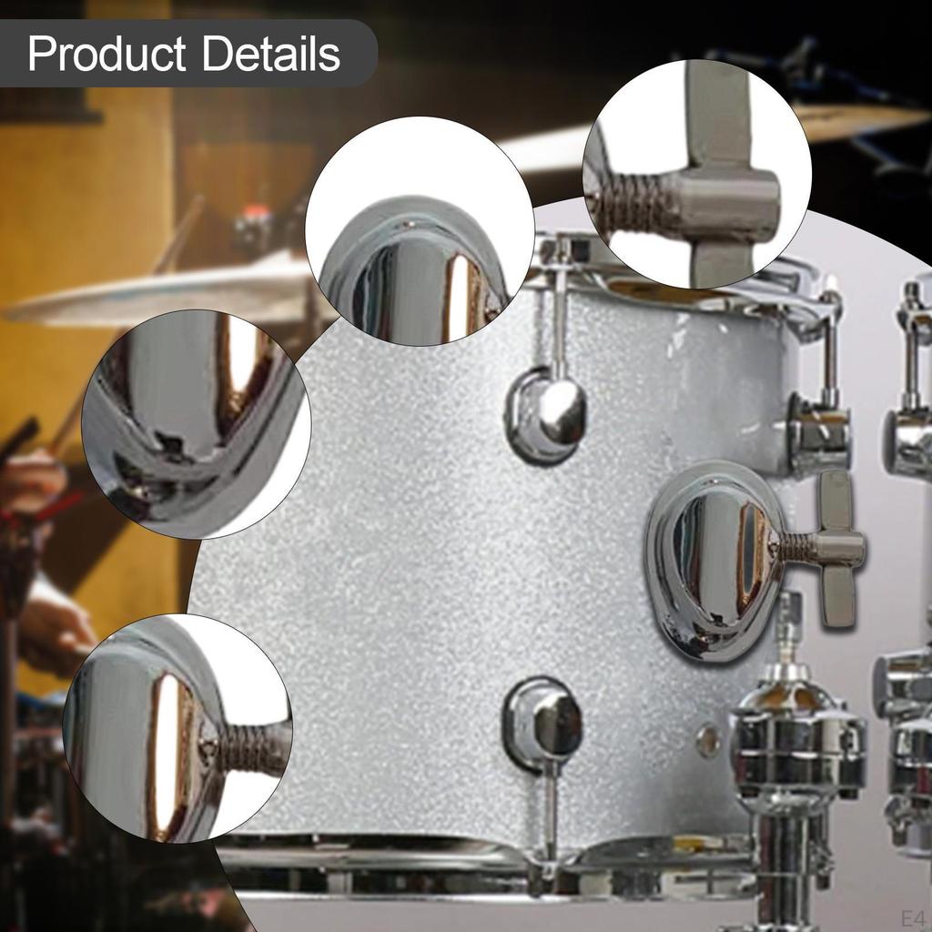 Floor Tom Drum Leg Bracket Bass Mount Universal Metal Base Replacement for Jazz Practical