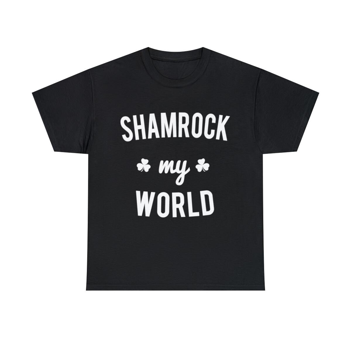 Shamrock My World Graphic Tee Shirt, S-5XL XXXL