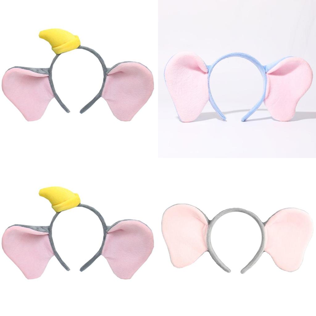 Dumbo Cartoon Headband For Makeup Face Mask Hair Accessories Women Girls