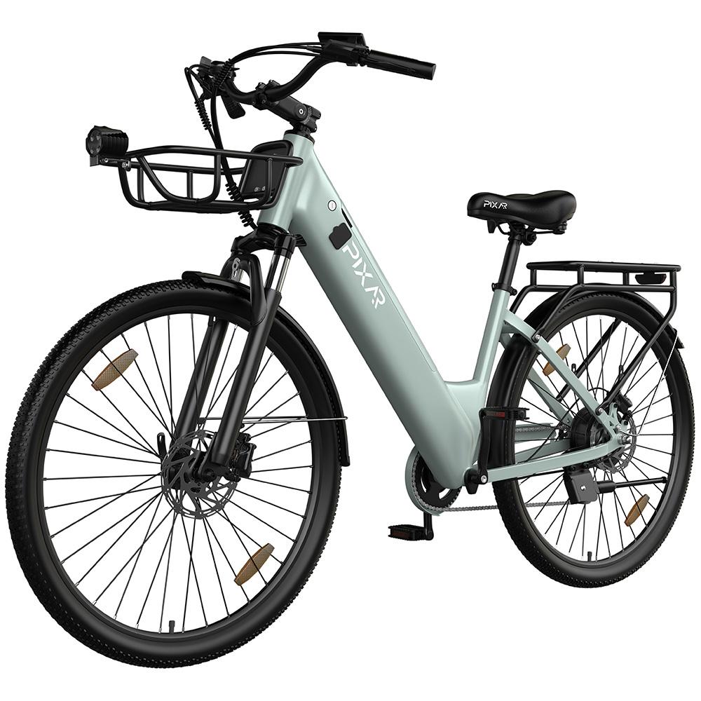 Elektrofahrrad Pixar C1 Pro 27,5" Reifen 250W Motor Langstrecken-Elektrofahrrad Höchstgeschwindigkeit 25 km/h Hydraulische Scheibenbremsen 7 Gänge 36V 18Ah Maximale Zuladung 150 kg