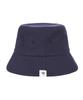 Bajal Herringbone Label Bucket Hat Navy