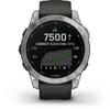 Garmin Fenix 7, Silver w/Graphite Band "010-02540-01" (timbru Verde 0.18 Lei)