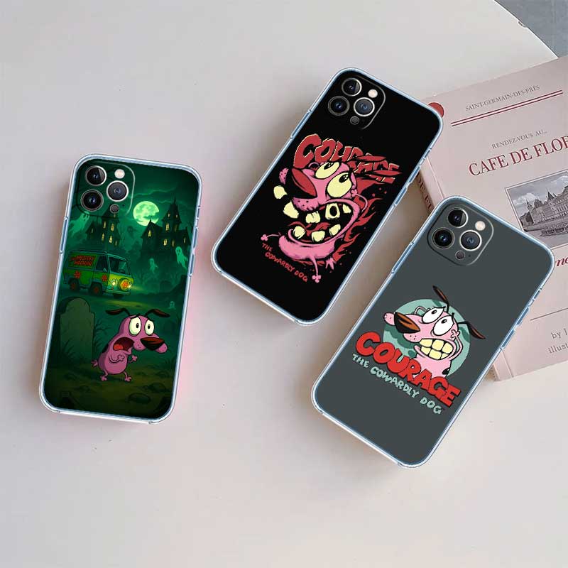 RE15 C-Courage C-Cowardly D-Dog Case for Motorola G10 G20 G30 G31 G32 G34 G35 G41 G42 G50 G51 G52 G55 G60 G60S G62 G71 G72 G75