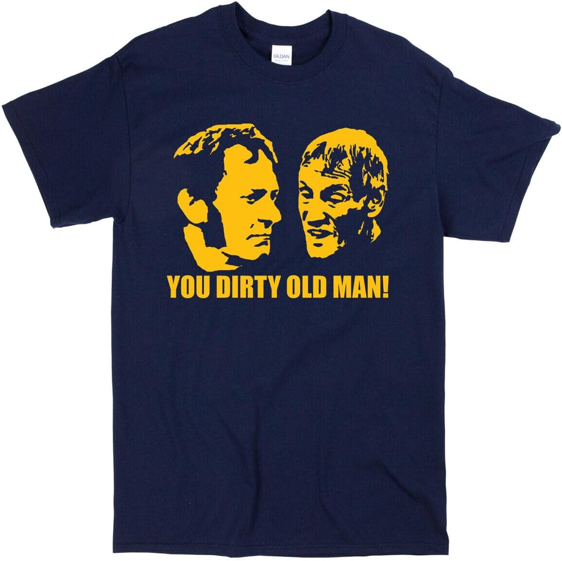 Steptoe and Son Inspired Dirty Old Man Men T Shirt - Retro British TV Fathers Tee L