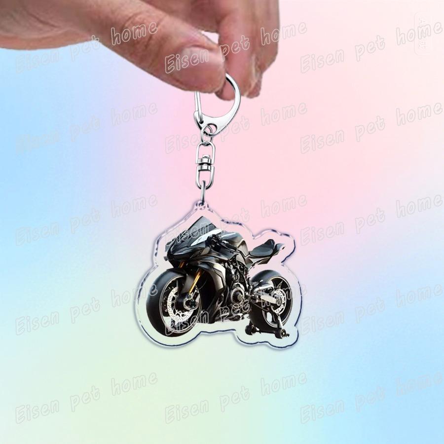 Fashion Motorcycle Helmet Keychain Accessories Bag Charms Motorcyclist Knight Car Keychains Keyrings Jewelry Fans Gift