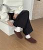 Factory wool Japanese home soft bottom slippers autumn and winter cotton slippers non-slip silent couple cotton mop