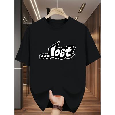 European Sizes Vintage Style Men'S Round Neck Short Sleeve T-Shirt Fashionable Comfortable Tee Tops for Men Summer Shirt