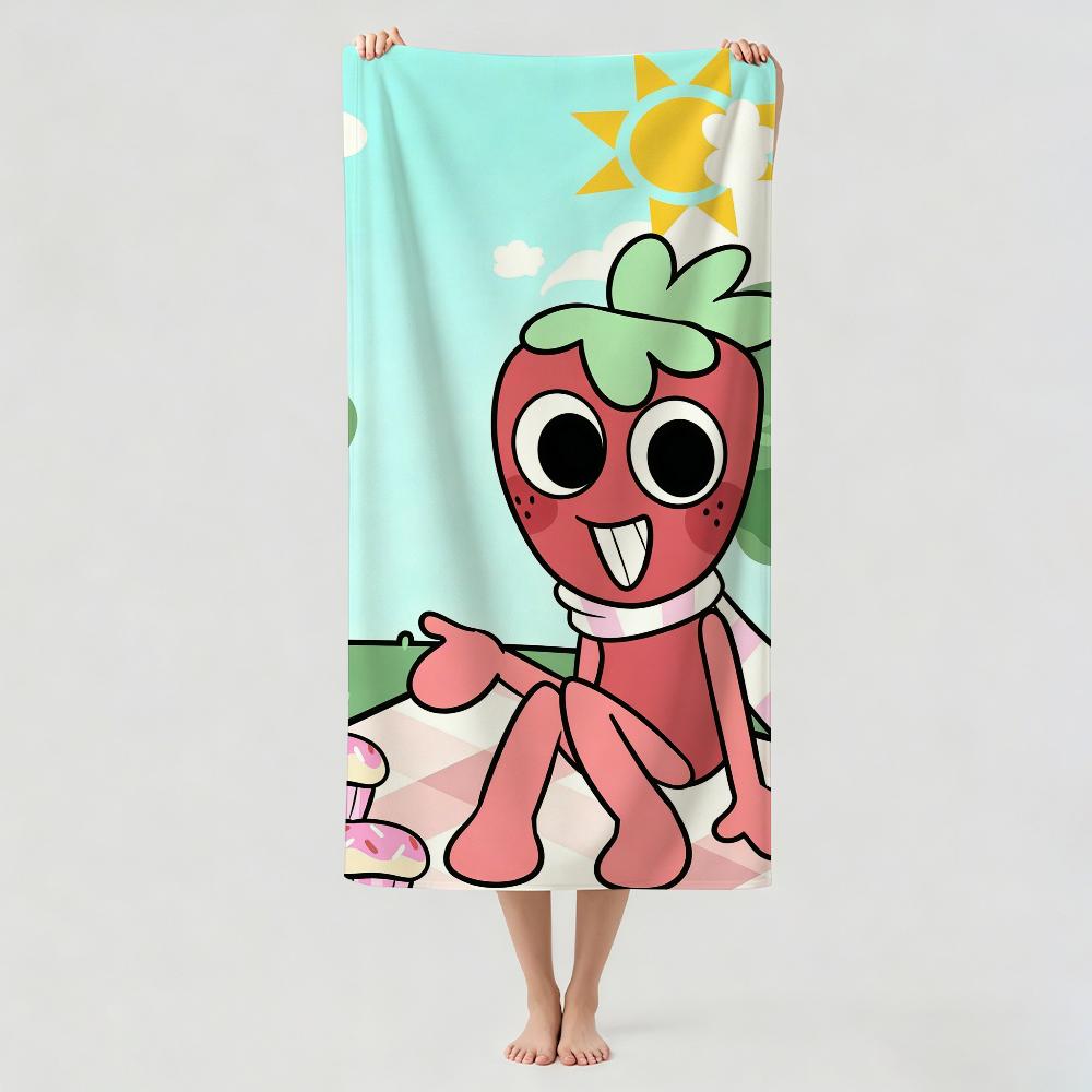 Cartoon Cute D-Dandys W-world Towel Drying Bath Towel Applicable To Light Swimming Camping Yoga Beach Out