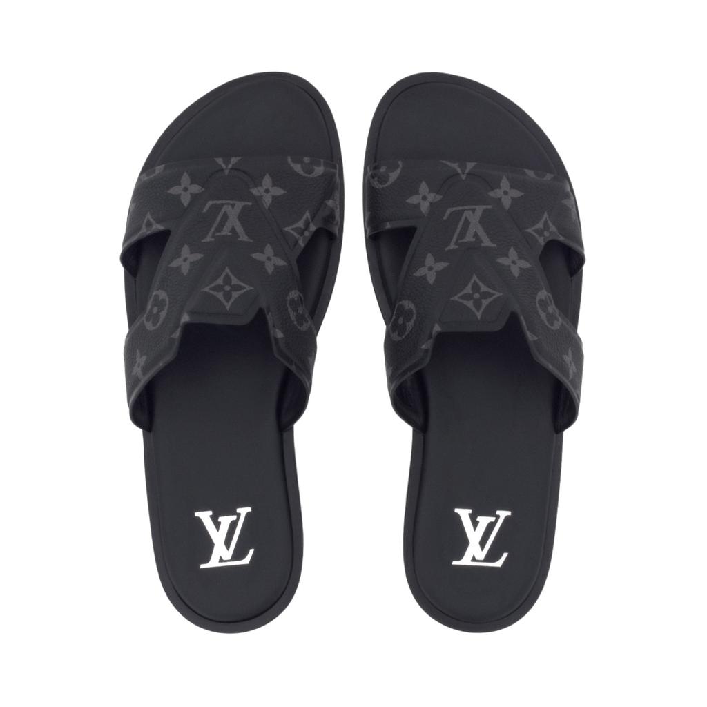 Louis Vuitton Oasis Slide Slippers Men's Black 1AANBY