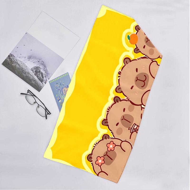 Kapibara Fashion Beach Towel: Ideal for Summer Adventures Soft, absorbent and quick drying suitable for swimming and bathing