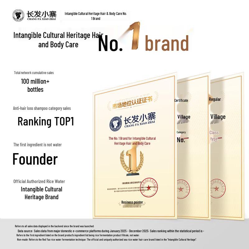 Long Hair Xiaozhai Anti-Hair Loss & Oil Control Hair Care Set