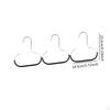3 Pieces Scarf Ring Hangers Belt Racks Organizers Tie Hanging Hooks for