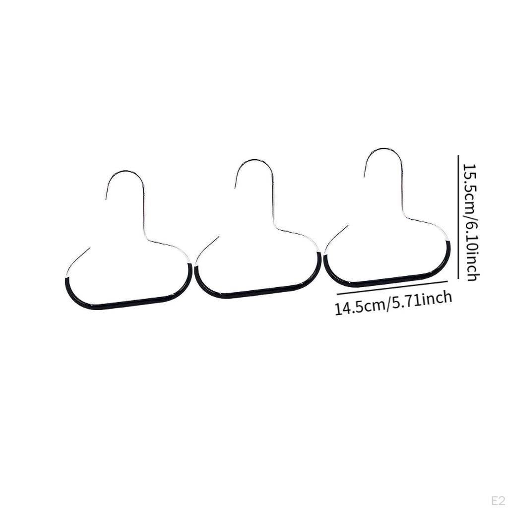 3 Pieces Scarf Ring Hangers Belt Racks Organizers Tie Hanging Hooks for