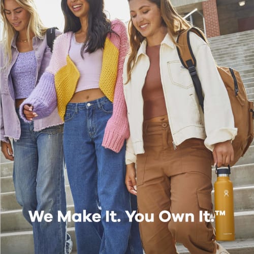 Standard Mouth 21oz (621ml) Trillium Stainless Steel Water Bottle (Official Japanese Product)