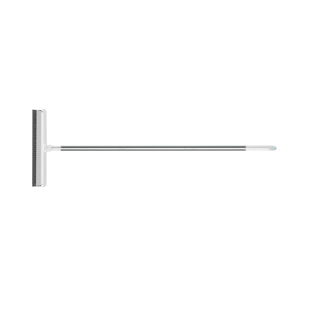 Floor Brush Long Handle V Shape Floor Wall Tile Crevice Cleaning Scrub Brush for Bathroom Kitchen