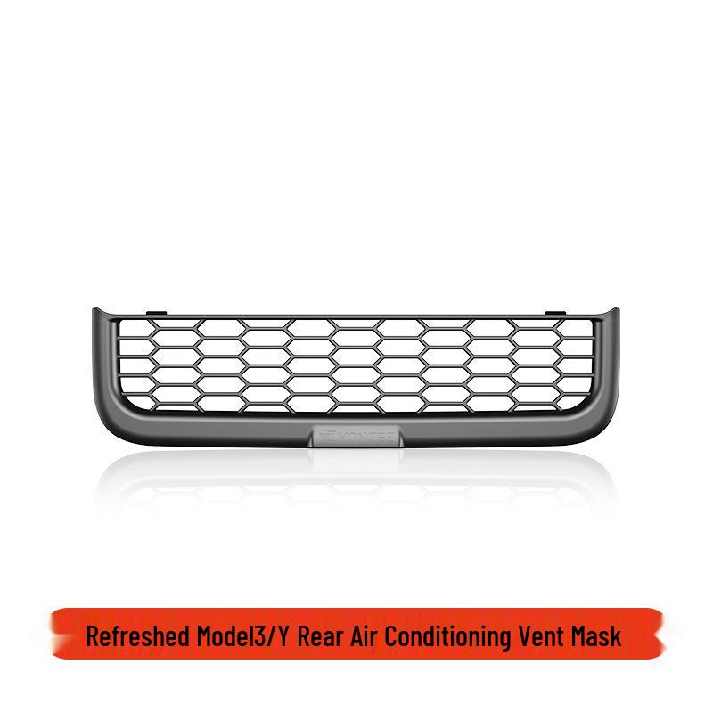 Tesla Model 3/Y Rear Vent Air Outlet Dustproof Cover - Anti-Blockage Accessories
