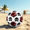 1pc Sonic the Hedgehog Soccer Ball Size 5 Indoor Soccer Ball Fashion Colorful Backyard Game - Great For Sports Fans Gift HE59