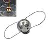 Espresso Cooling Ball with Holder Stainless Steel Coffee Cold Brew Ice Ball Espresso Accessories Extract Brew Chilling Tool