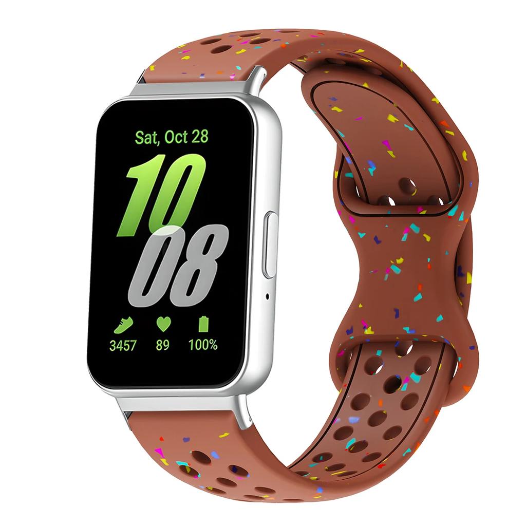 Silikonarmband für Samsung Galaxy Fit 3 Uhrenarmband Sportarmband für Samsung Galaxy Fit3 Ersatzarmband Zubehör