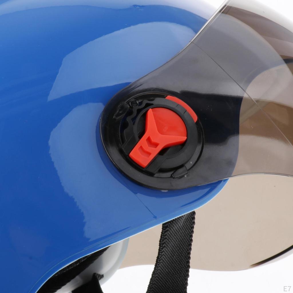 Adult , Outdoor Sports Breathable Cycling Motorbike Half Helmet with Goggles, Adjustable Ultralight