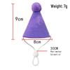 Purple Cone Birthday Hat A07
