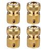 1/4pcs Hose Quick Connector Pressure Washer Nipple Quick Connector Home Garden Water Adapter Fitting Watering Equipment Tools