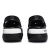 Crocs Classic clog 811 made reconstructed glass fragment gothic deconstructivism hole shoes unisex black and white