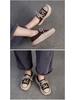 Jayzhou 2025 Retro Mori Round Toe Women's Platform Board Shoes - Autumn/Winter Casual Comfort