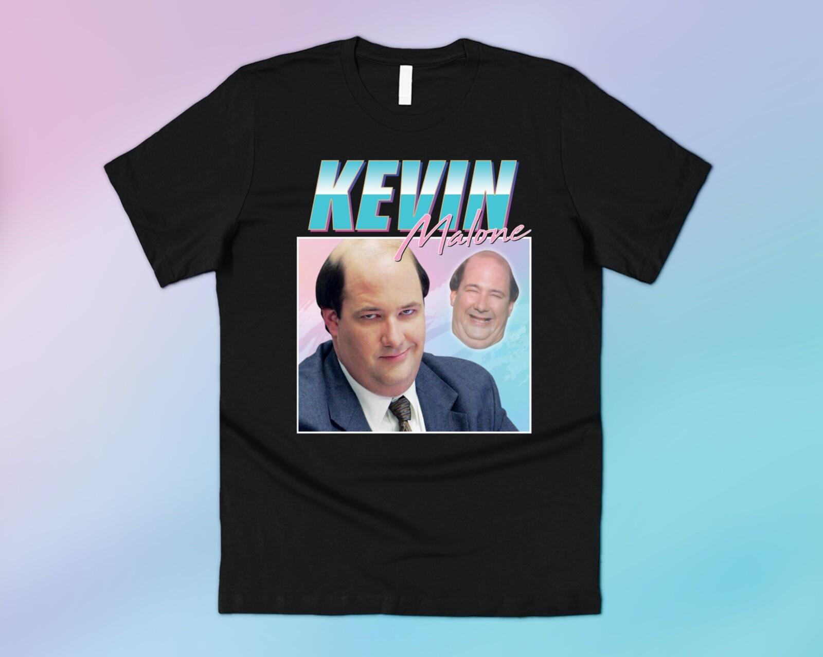 Kevin Malone Homage T-shirt Tee Funny The US Office American 90s Retro Schrute XXXXL