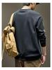 Men's Trendy Striped Crewneck Sweatshirt - Autumn 2025 Casual Heavyweight Long Sleeve Top