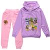 TZWYTralalero Tralala Hoodie Kinder Italienisches Gehirnfäule Kleidung Junioren Jungen Mädchen Kapuzenpullover Jacke Hose 2-teiliges Set Kinder-Sets